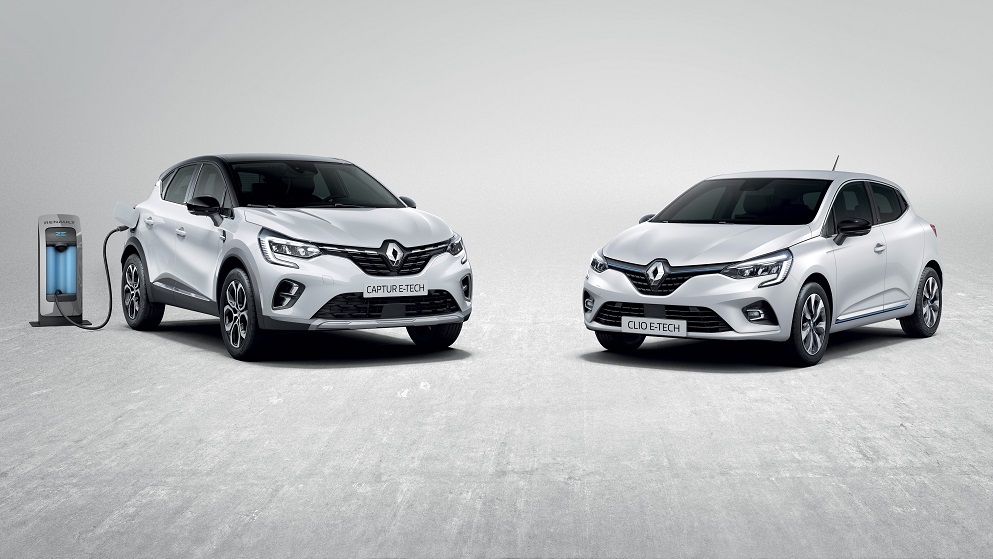 2020 – Nouveau Renault CAPTUR E-TECH Plug-in et Nouvelle Renault CLIO E-TECH